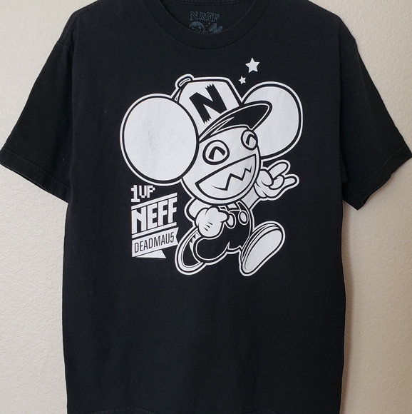 Neff Deadmau5 t-shirt men's M - Picture 2 of 5
